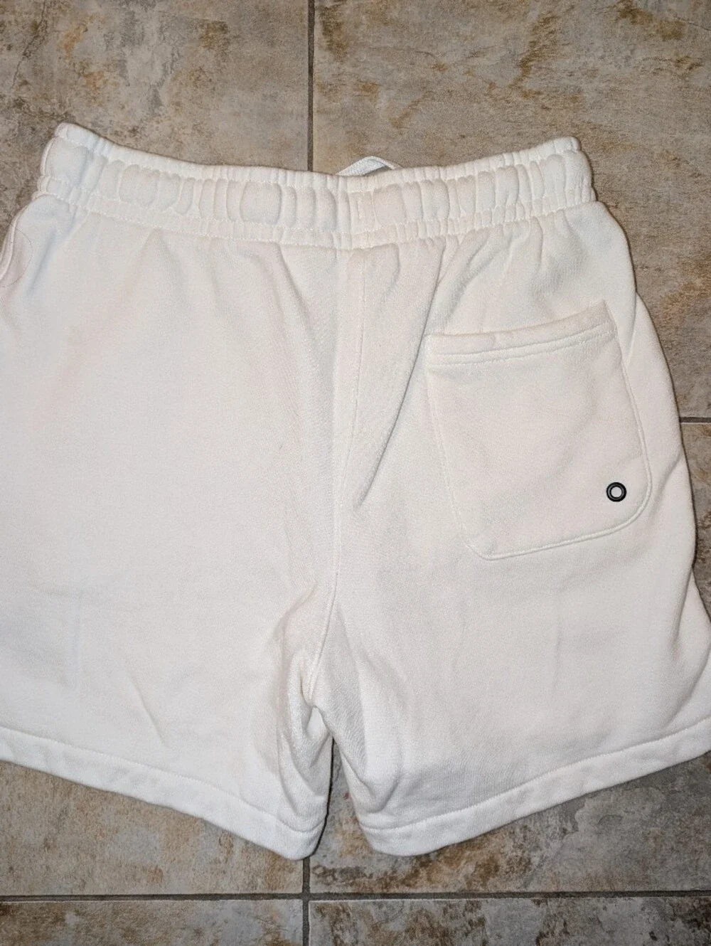 Nike Women's Sportswear Club Fleece Shorts in White - Small